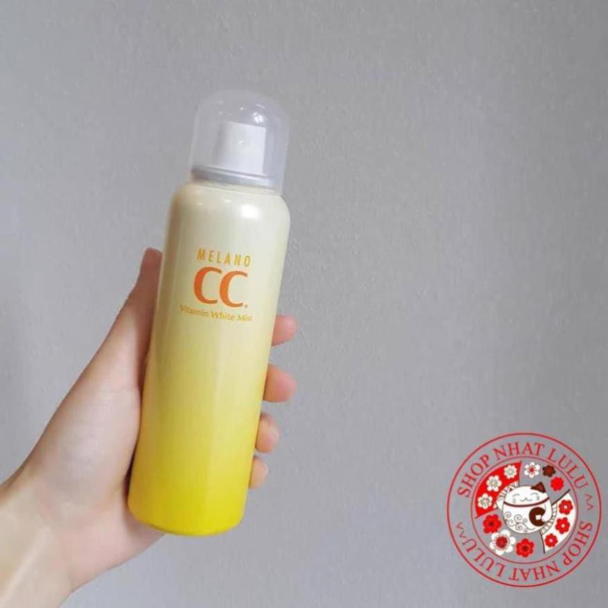 XỊT KHOÁNG TRẮNG DA - CC MELANO ROHTO WHITENING MIST - NHẬT NỘI ĐỊA