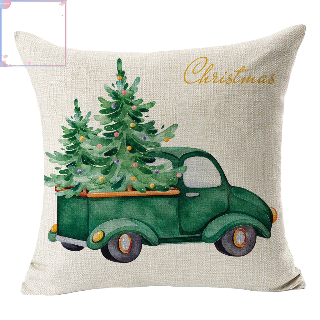 Vỏ gối họa tiết giáng sinh dễ thương bắt mắt sành điệu
