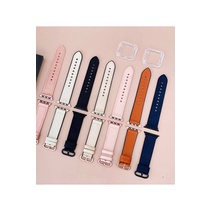 Dây da sần cao cấp khoá tròn cho Apple Watch Series 1/2/3/4/5/6/7/8/SE size 38/40/41/42/44/45 mm AW104