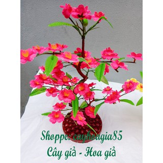 Cây giả - cây đào, mai trang trí