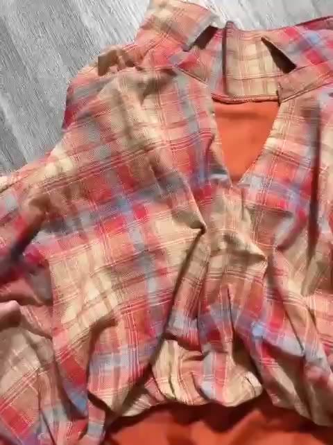 [Mã TOPS06 giảm đến 10k đơn 99k] Áo sơ mi bí sát nách, áo nữ cổ sơ mi caro phom rộng 2 lớp G95 | BigBuy360 - bigbuy360.vn