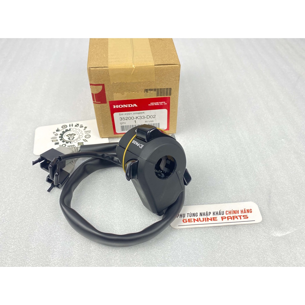 Cùm công tắc trái CBR 150, 300, 400 có Passing chính hãng Honda Indo