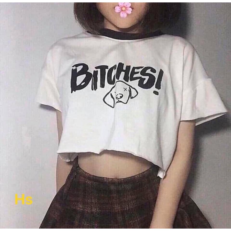 Áo Crt Bit Zaclang Logo Ngực Áo Croptop Chất Liệt Cotton Xưởng May DCS