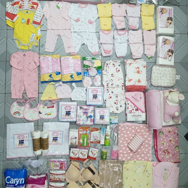 Combo đồ sơ sinh khách tự chọn