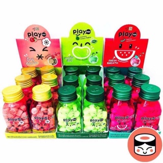 [DEAL SỐC] COMBO 6 hủ Kẹo ngậm DƯA HẤU BẠC HÀ/ TÁO/ CHANH MUỐI/ ĐÀO Playmore Thái Lan