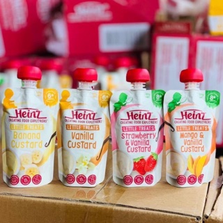 [Date mới 8/2021] VÁNG SỮA HEINZ Custard 120gr Úc