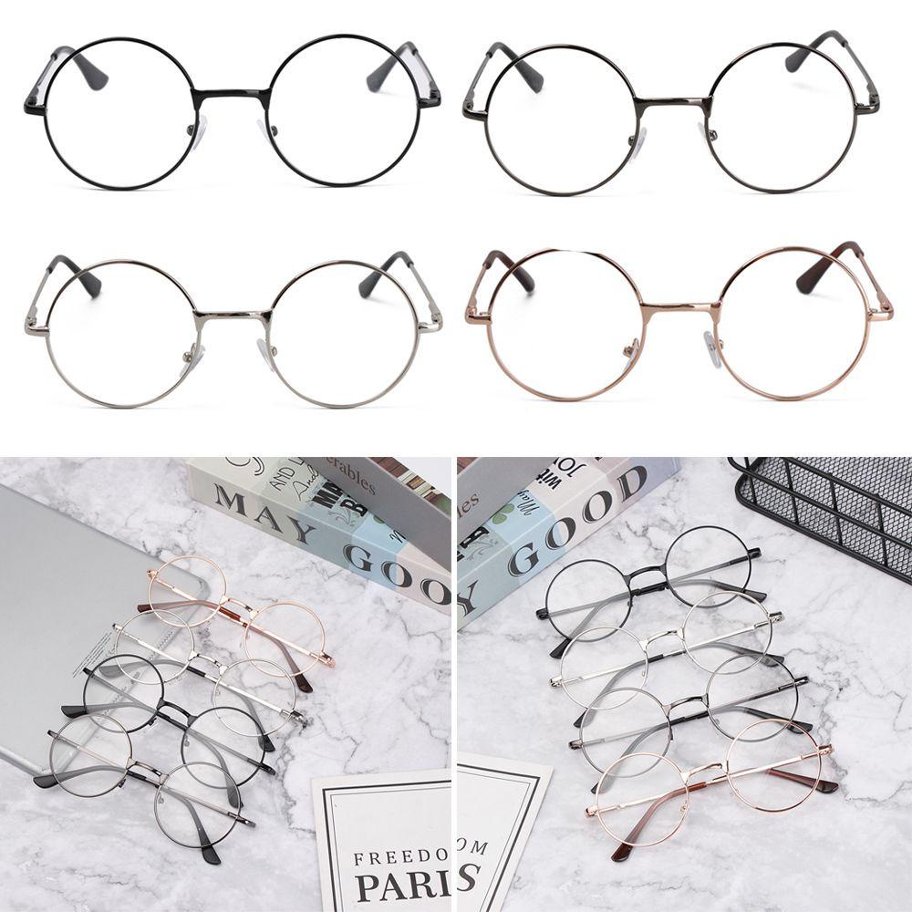 Kính Đọc Sách Gọng Tròn Bằng Nhựa Resin Siêu Nhẹ Thời Trang Cho Nam Nữ