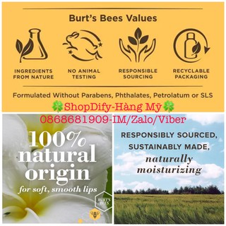 Son Dưỡng Môi Burts Bees Tinted Lip Balm