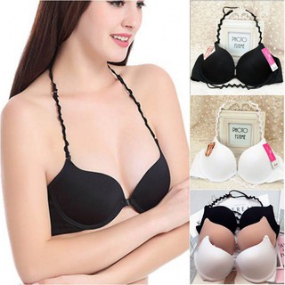 Áo ngực cổ yếm đan dây quyến rũ