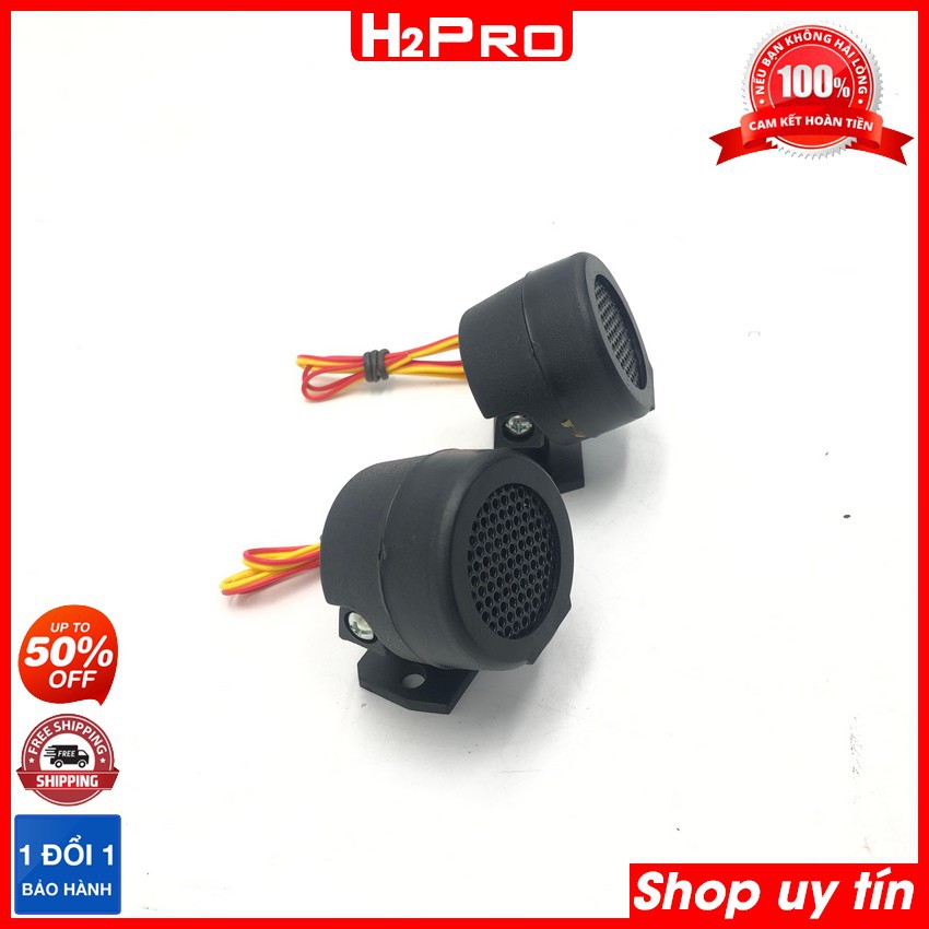 Đôi loa treble thạch anh THUPER ST201 H2Pro 10W-8 ôm, loa siêu treble thạch anh (tặng tụ 20K, hàn sẵn tụ trong loa)