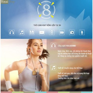 Máy nghe nhạc thể thao Philips SA2208 (8Gb)
