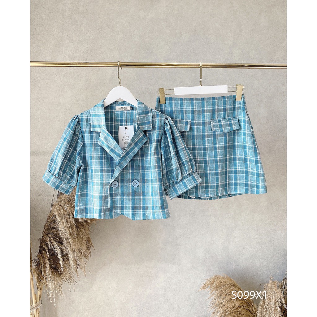 Set Vest Chân Váy Hàn Quốc Có Lớp Lót Hiện Đại Chất Liệu Thô Mát Đẹp Sang Trọng - Thời Trang Thiết Kế Style By MM