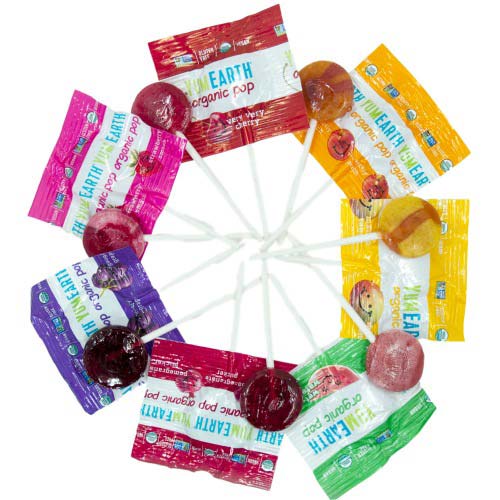 Kẹo Mút Trái Cây Hữu Cơ YumEarth Organic Pops Assorted Fruits Flavors 300 Pops, Gói Lớn 300 Que 2268g