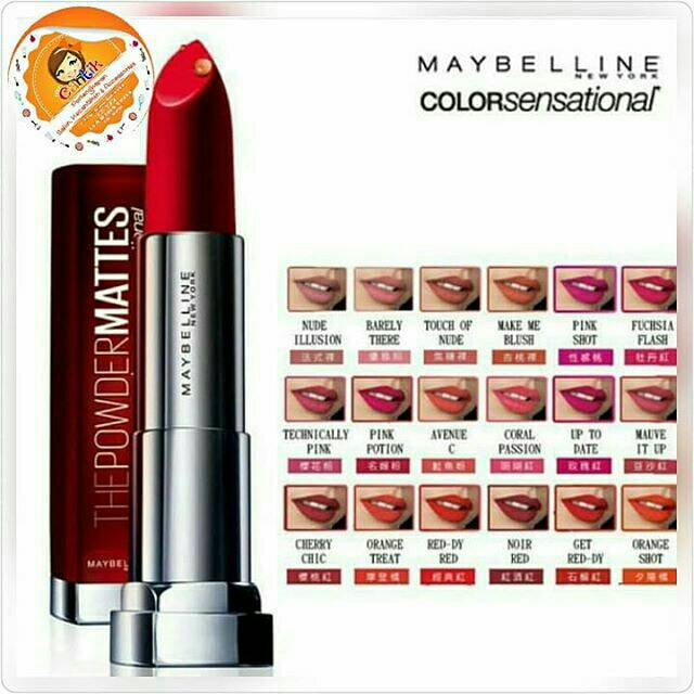 (Hàng Mới Về) Son Lì Maybelline Lên Màu Chuẩn Đẹp