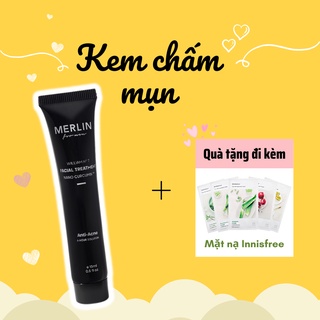 Kem chấm mụn nano curcumin merlin 15ml - kant