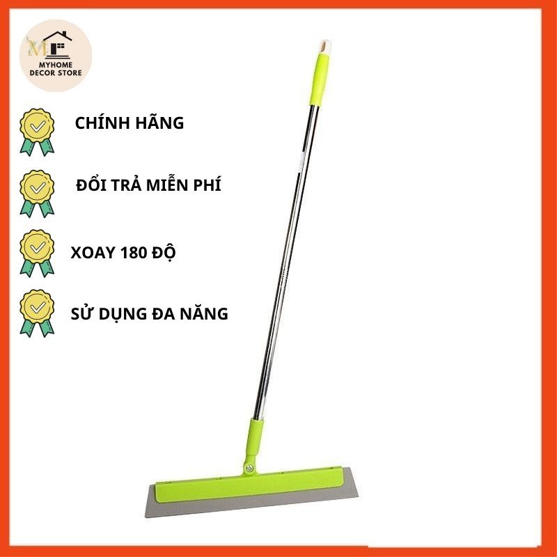 Chổi Gạt Nước Sàn Nhà Vệ Sinh Sàn Nhà Lau Kính Đa Năng Xoay 180 Độ