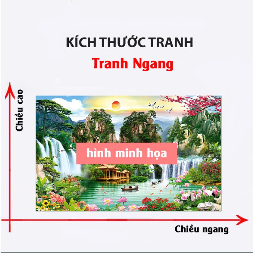 Tranh dán tường 3D cảnh biển