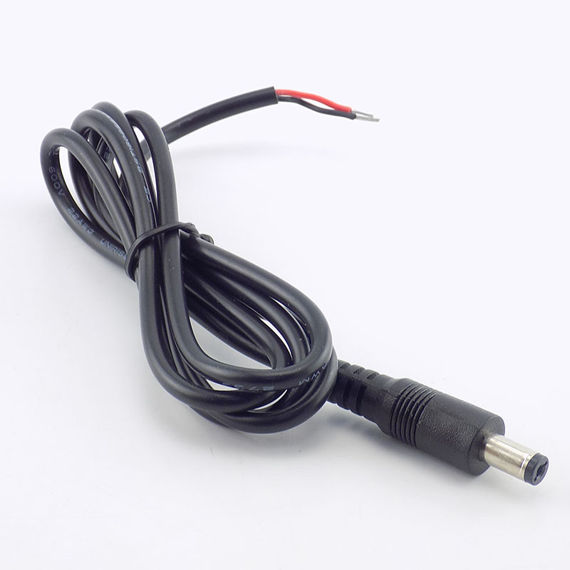 Dây Cáp Nối Nguồn dc 0.25m / 0.5m / 1m 22Wg 12v 3a 5.5 * 2.1mm Cho camera An Ninh cctv vnk2