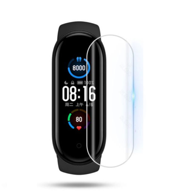 [Mã ELFLASH3 hoàn 10K xu đơn 20K] Bộ 2 miếng dán màn hình miband 4 , miband 5 , miband 6