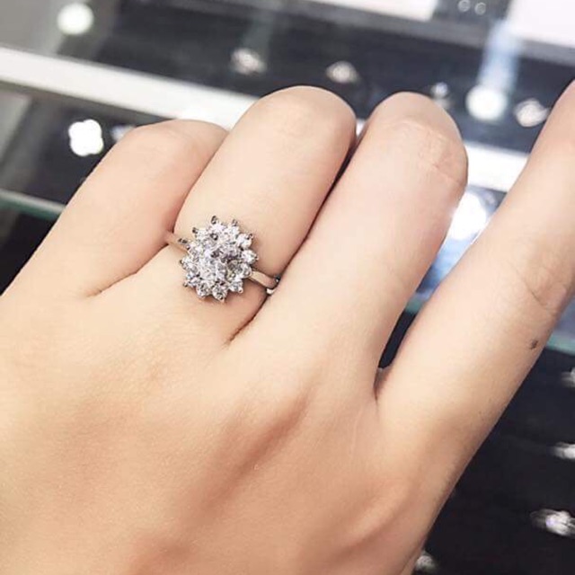 Nhẫn xi mạ bạc 150k