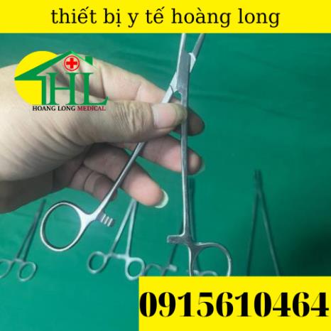 Kìm mang kim y tế Pakistan hàng tiêu chuẩn dùng trong phẫu thuật 14cm 16cm 18cm 20cm 25cm