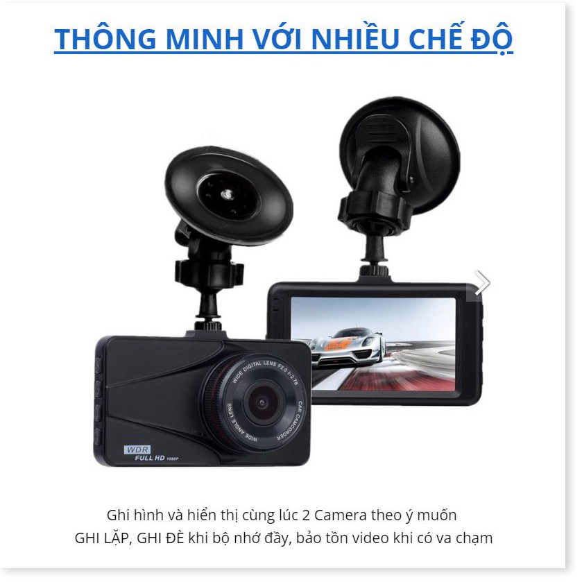 hàng sẵn- Camera hành trình cảm ứng BM60 Tặng thẻ nhớ 32Gb -Cao cấp