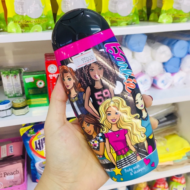 SỮA TẮM GỘI 2 TRONG 1 CHO BÉ GÁI BARBIE YOU CAN BE A FASHIONISTA BODY WASH &amp; SHAMPOO 250ML