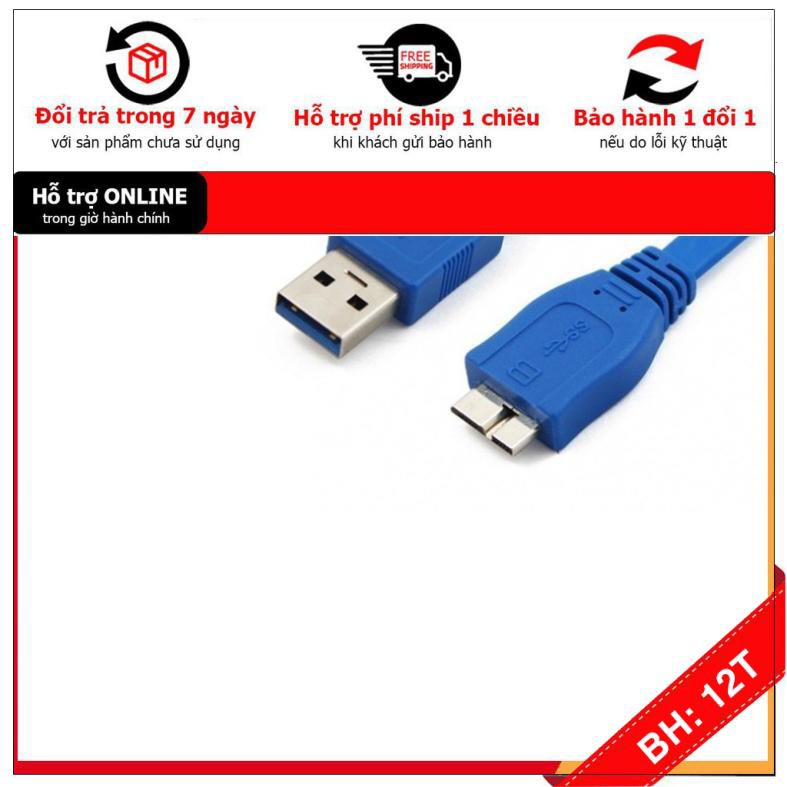 [BH12TH] 🎁 Dây cáp USB 3.0 dùng cho HDD Box -Dây Nối USB 3.0 Sang HDD Box -HÀNG CHÍNH HÃNG