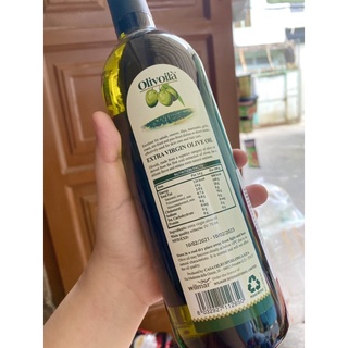 Dầu olive Olivolia Extra Virgin 750ml