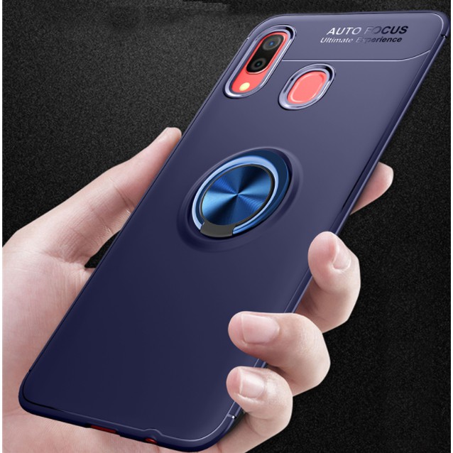 Ốp Lưng Auto Focus HUAWEI NOVA 3I Cao Su Bracket Iring