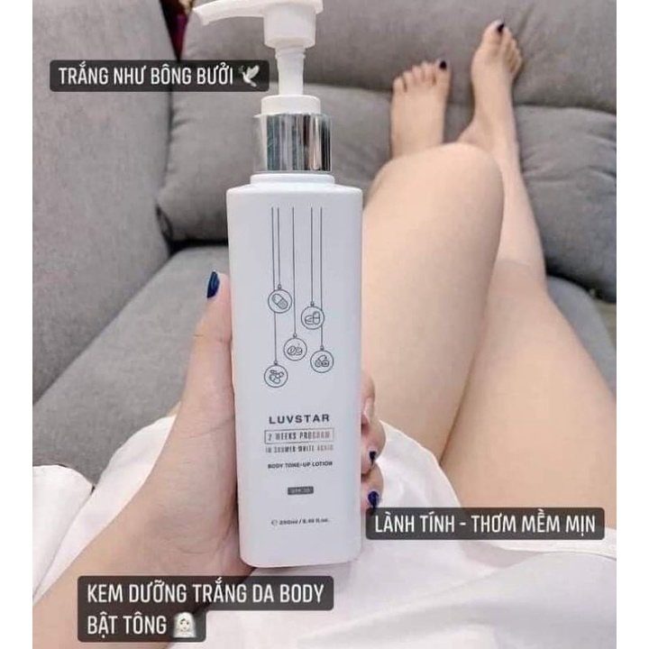 kem dưỡng thể trắng da body luvstar spf20_hàn quốc