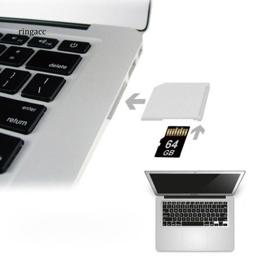 Khay đựng chuyển đổi thẻ nhớ SD TF sang SD cho Macbook Air | WebRaoVat - webraovat.net.vn
