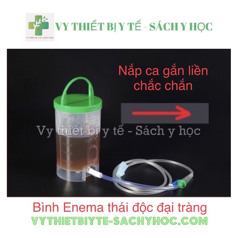 BỘ TRUYỀN ENEMA Thông Minh kèm 10dây truyền, bình truyền enema. enema bag kit Bộ dụng cụ thải độc cà phê Enema- gerson.