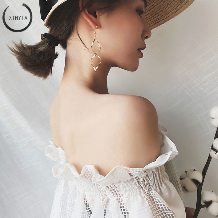 Khuyên Tai Hình Xoắn Ốc Độc Đáo Cá Tính Phong Cách Hàn Quốc Cho Nữ