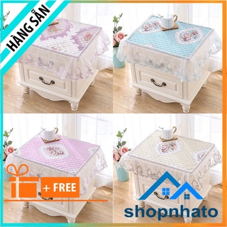 Khăn trải bàn trang điểm,két sắt kích thước 50 x 60 cm