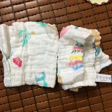 Khăn sữa cho bé sơ sinh trai gái 6 lớp sợi tre rửa mặt vệ sinh loại dày