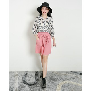 Chân váy ngắn linen J-P Fashion 17004165