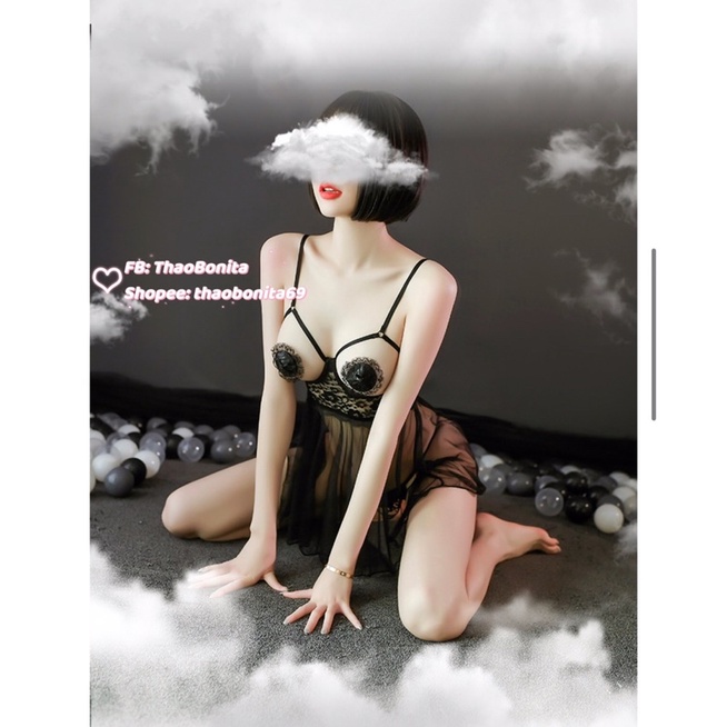 Váy ngủ hở siêu sexy (tùy chọn kèm miếng dán). SHIP HOẢ TỐC SG T506 | BigBuy360 - bigbuy360.vn