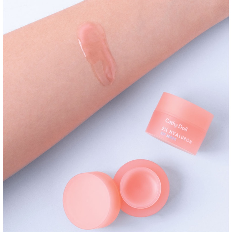 [Mới Nhất] Mặt Nạ Dưỡng Môi, Mặt Nạ Ngủ Lip Mask Cathy Doll 2% Hyaluron 4.5g Giúp Dưỡng Ẩm Và Làm Hồng Môi - Wincy Mart