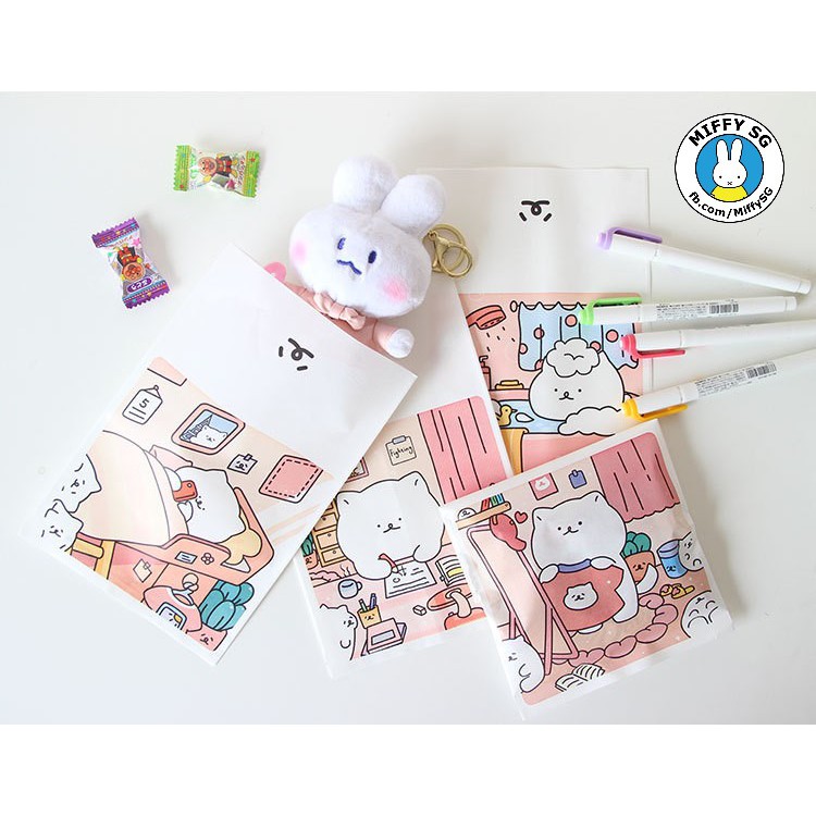 [YUXIAN] Túi giấy hoạt hình KOGO - WHITE BEAR'S DAILY LIFE | BigBuy360 - bigbuy360.vn