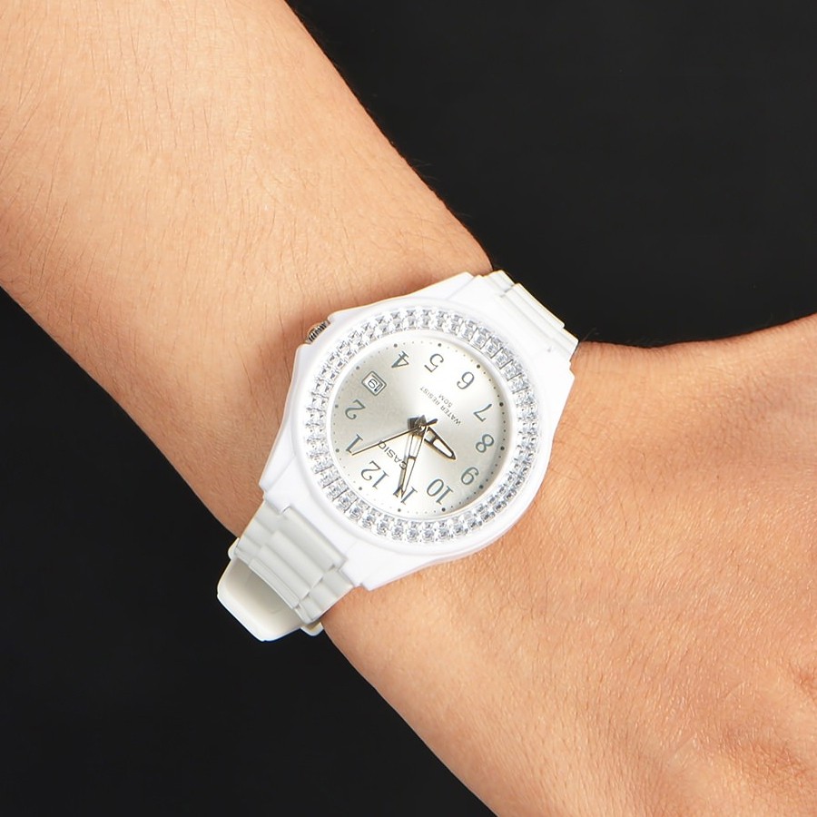 Đồng hồ nữ dây nhựa chính hãng Casio Anh Khuê LX-500H