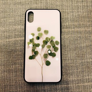 Ốp lưng iPhone mặt gương hình lá Small Sapling