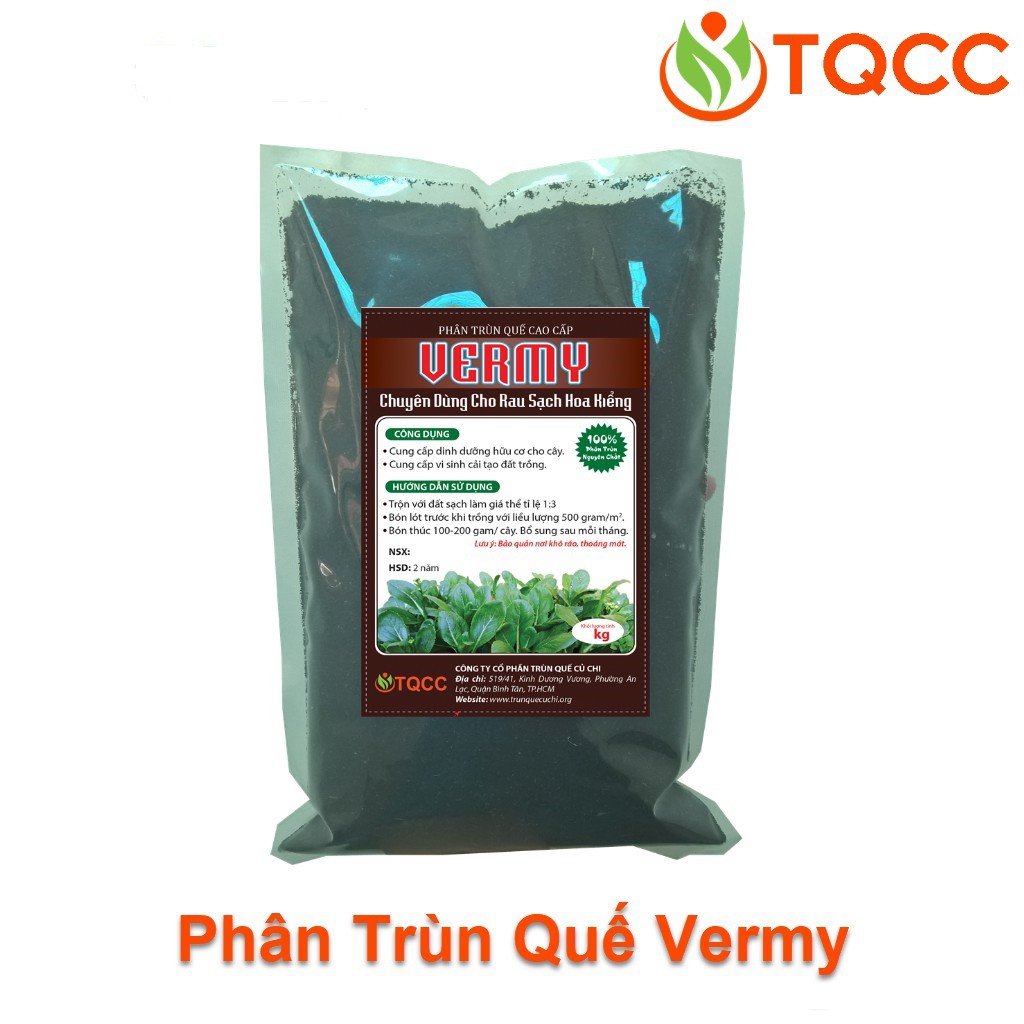 PHÂN TRÙN QUẾ DẠNG BỘT TÚI 2KG