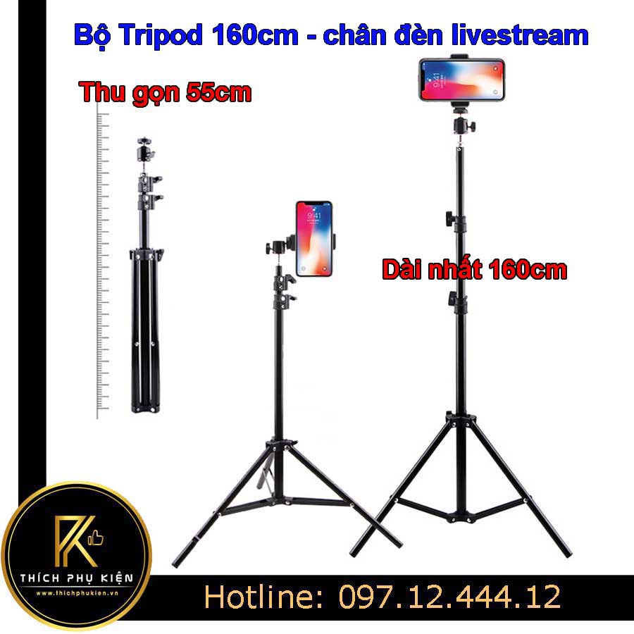 Bộ đèn Led livestream bán hàng - quay phim - chụp hình - Makeup trang điểm