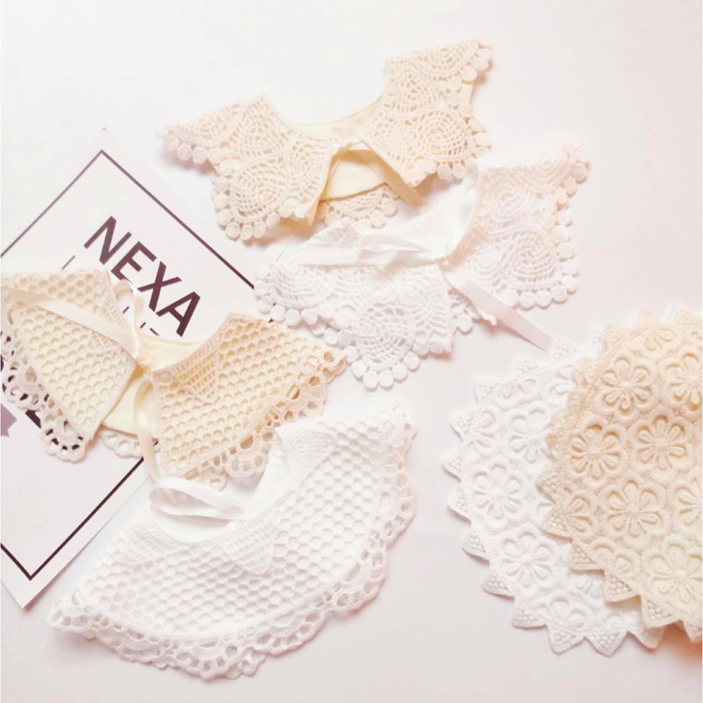 Yếm ren cotton công chúa