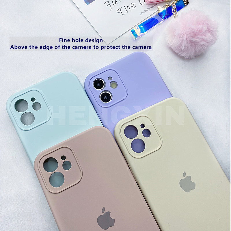 Ốp điện thoại mềm hình vuông cho 7 7 plus 8 8 plus x xr xs 11 12 pro max plus pro max | BigBuy360 - bigbuy360.vn