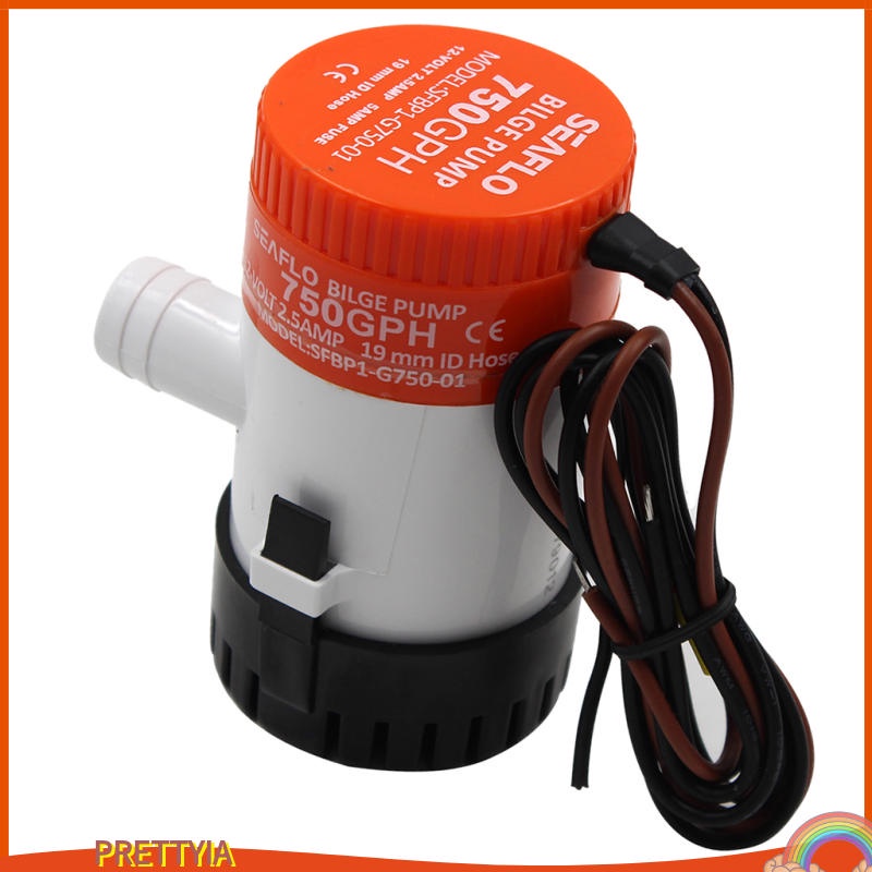 Máy bơm nước chìm 12V 750 GPH 2.5A | BigBuy360 - bigbuy360.vn