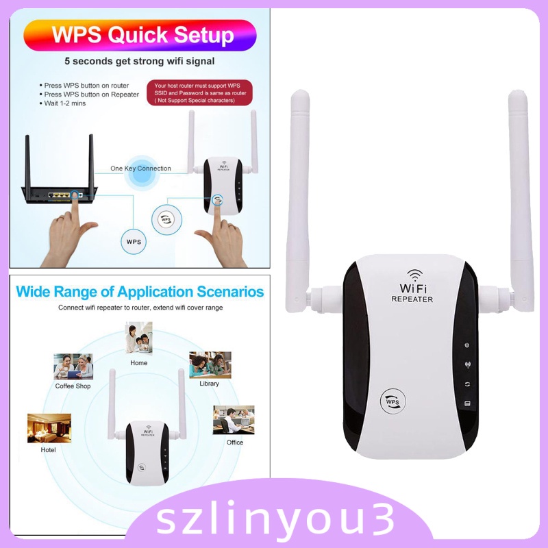 Thiết Bị Khuếch Đại Tín Hiệu Wifi Không Dây 300mbps