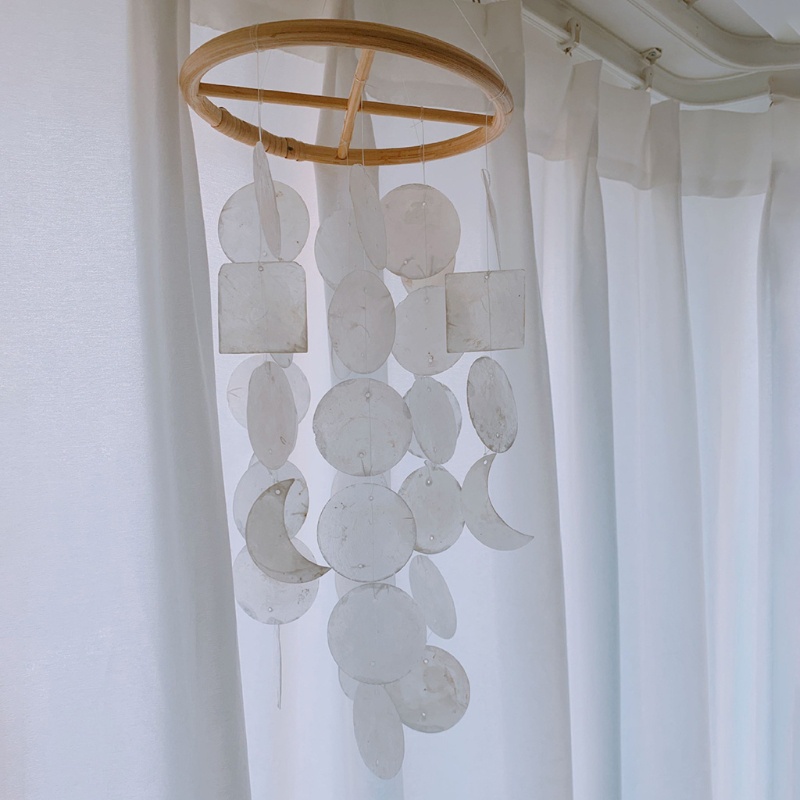 Chuông Gió Vỏ Sò Treo Tường Trang Trí Phòng Trẻ Em