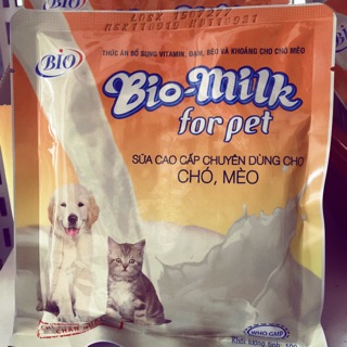 Sữa cao cấp cho chó mèo Bio-milk 100g